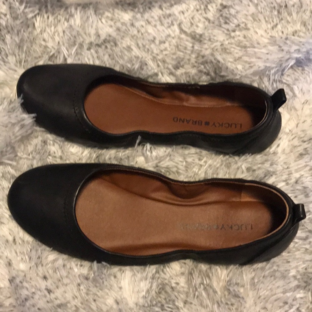 Black Lucky Brand Flats